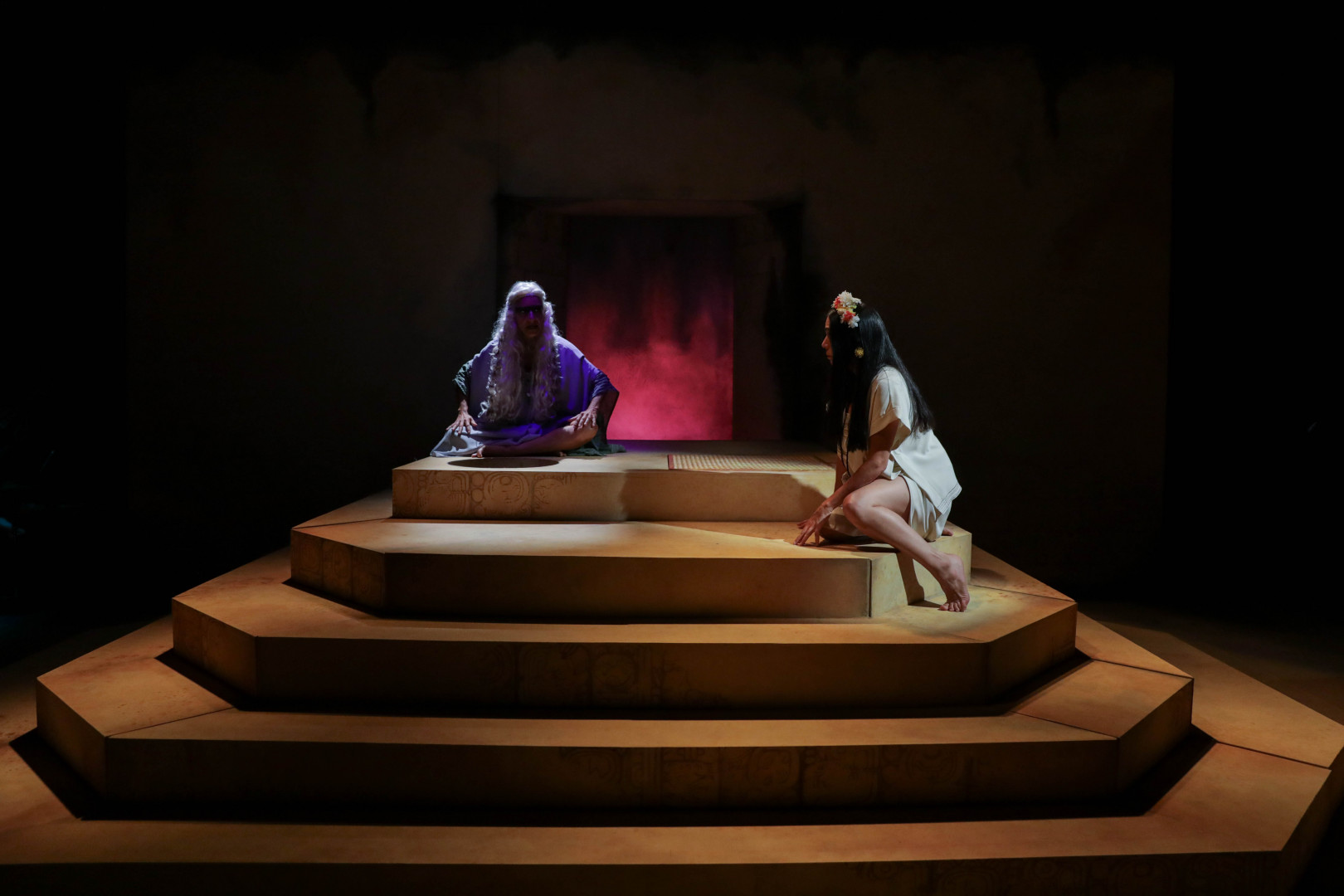 “La Malinche”, en el Teatro Nacional Cervantes. Foto: Ailén Garelli. Prensa TNC.